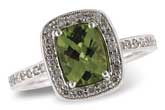 M192-92443: LDS DIA RG 1.45 PERIDOT 1.71 TGW