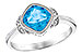 M195-70589: LDS RG 1.63 BLUE TOPAZ 1.65 TGW