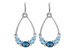 M197-48770: EARR 3.75 BLUE TOPAZ 4.17 TGW