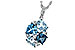 M198-37825: NECK 2.60 BLUE TOPAZ 2.70 TGW