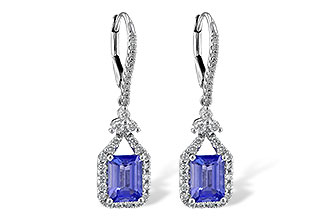 M199-27870: EARR 1.60 TW TANZANITE 2.08 TGW