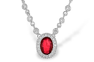 M199-34198: NECK .70 RUBY .94 TGW (17")