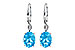 M199-36007: EARR 3.70 TW BLUE TOPAZ 3.75 TGW (9x7MM BT)