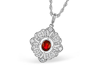 M282-02452: NECK .45 RUBY .70 TGW (5x4MM RUBY)