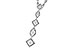 M282-07861: NECKLACE .10 TW