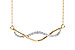 M282-08770: NECKLACE .14 TW