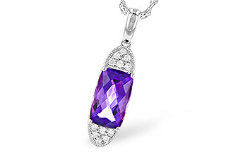 M282-91470: NECK 1.60 AMETHYST 1.70 TGW