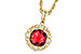 M282-93316: NECK 1.70 GARNET 1.85 TGW