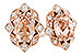 M282-97898: EARR .80 MORGANITE .89 TGW (6x4MM MORG)