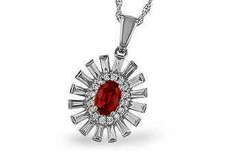 M282-98761: NECK .58 RUBY TW 1.10 TGW (6x4MM RUBY)