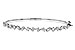 M282-98807: BANGLE 1.70 TW FANCY CUT DIAS