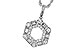 M283-83298: NECKLACE .14 TW BAG .50 TW
