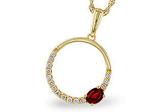 M283-85107: NECKLACE .26 RUBY .41 TGW