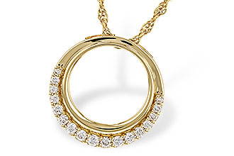 M283-87843: NECKLACE .20 TW