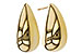 M283-87861: GOLD EARRINGS (20MM)