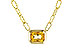 M283-87889: NECKLACE .86 CITRINE (18")