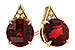 M283-88752: EARR 2.08 TW GARNET 2.10 TGW (6MM RD)