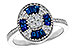 M283-88807: LDS RG .56 TW SAPPHIRE .86 TGW