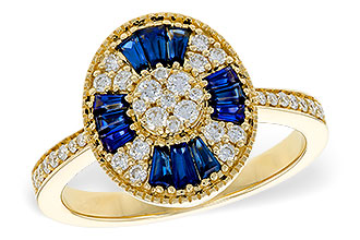 M283-88807: LDS RG .56 TW SAPPHIRE .86 TGW