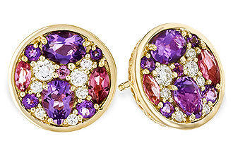 M283-90634: EARR .82 TW SEMI-PRECIOUS (P.TOUR, AMY) .98 TGW
